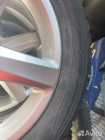 Комплект оригинальных колёс Volkswagen R 17/205/50