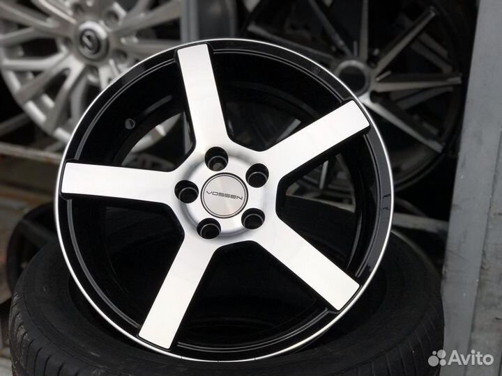 Диски R16 Vossen на Volkswagen Polo, Skoda Rapid