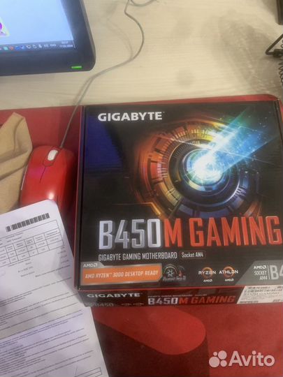 Gigabyte b450m gaming + Ryzen 5 2600x