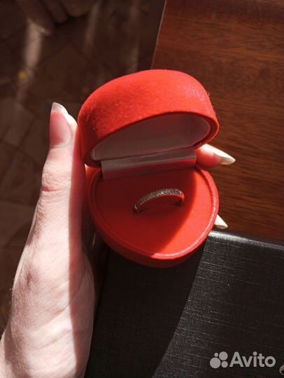 Кольцо серебряное