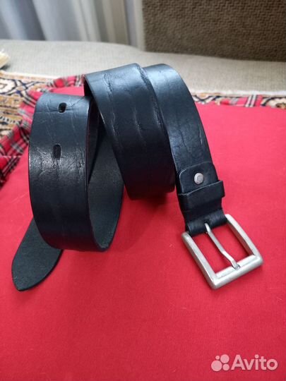 Мужской кожаный ремень