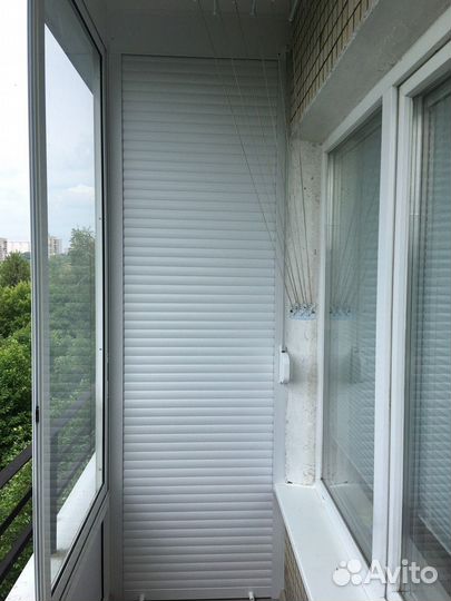 Шкаф с рольставнями на балкон по вашему эскизу