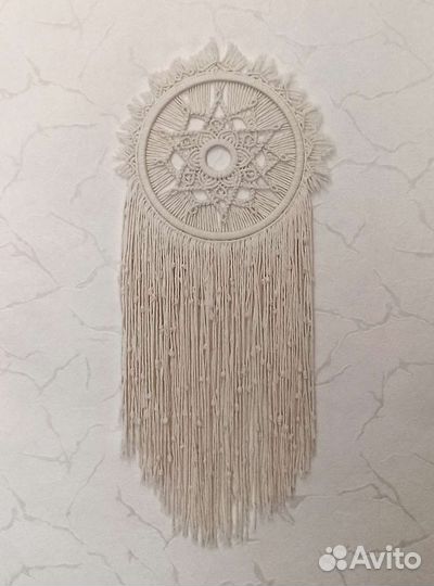 Настенное панно макраме(ловец снов )