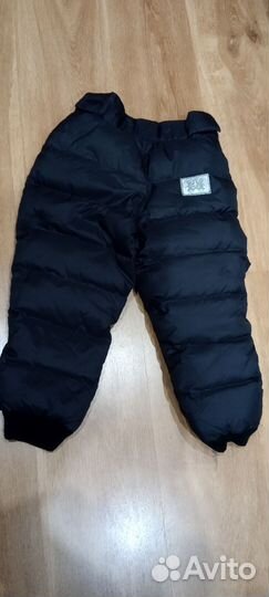 Пуховые штаны Утеплённые брюки pyrenex 104 см на м
