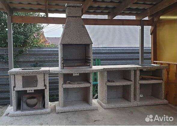 Модульные печи барбекю