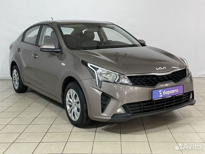 Kia Rio 1.4 МТ, 2021, 24 747 км