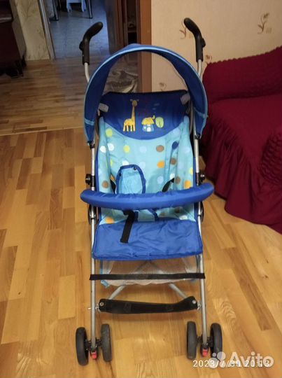 Прогулочная коляска трость бу