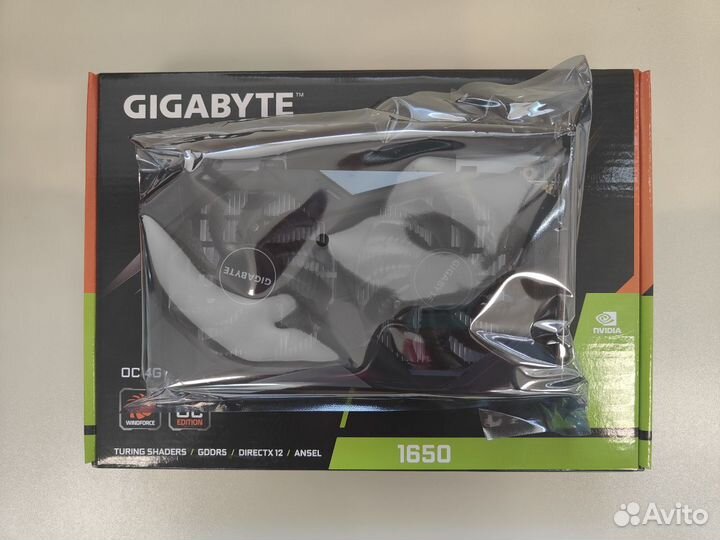 Видеокарта gigabyte GeForce GTX 1650 OC GV-N1650O