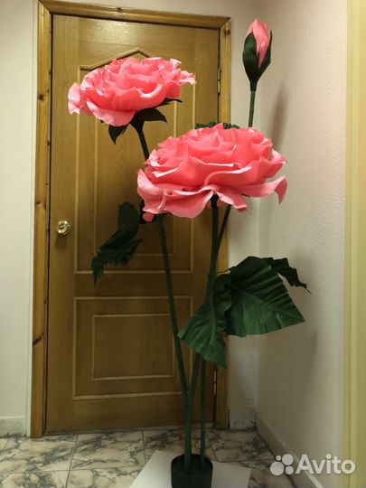 Большие цветы для декора и фотосессий