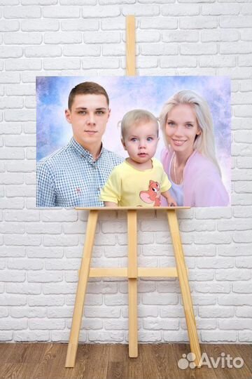 Портрет на холсте по фото