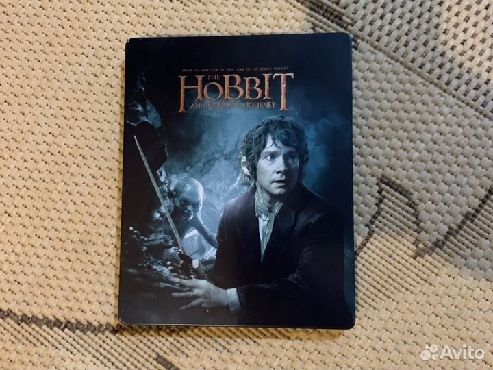 Хоббит нежданное путешествие blu-ray steel book