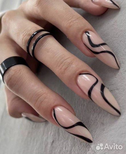 Маникюр с покрытием