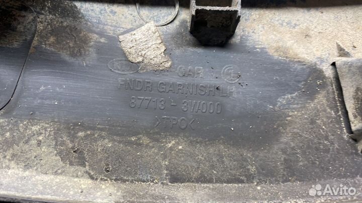 Накладка на крыло передняя левая Kia Sportage 3