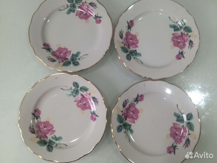 Тарелки Дулево 17см цена за четыре