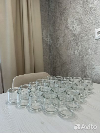 Стеклянные баночки коломенское для свечей/декора