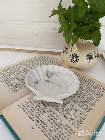 Поднос декоративный из гипса