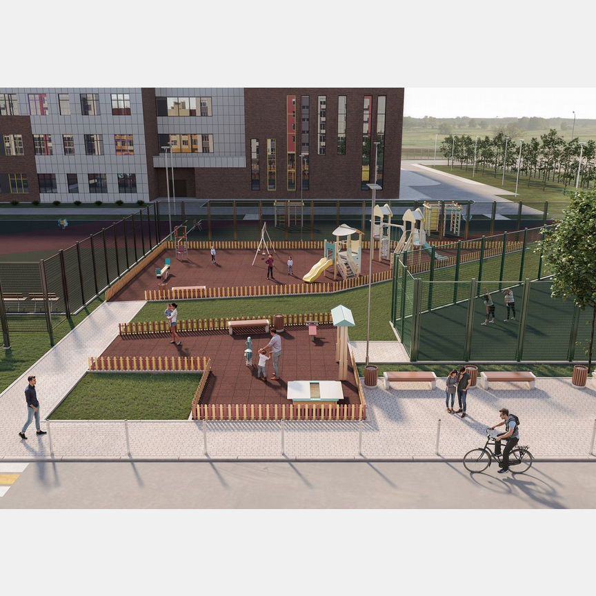 3-к. квартира, 65,4 м², 4/5 эт.