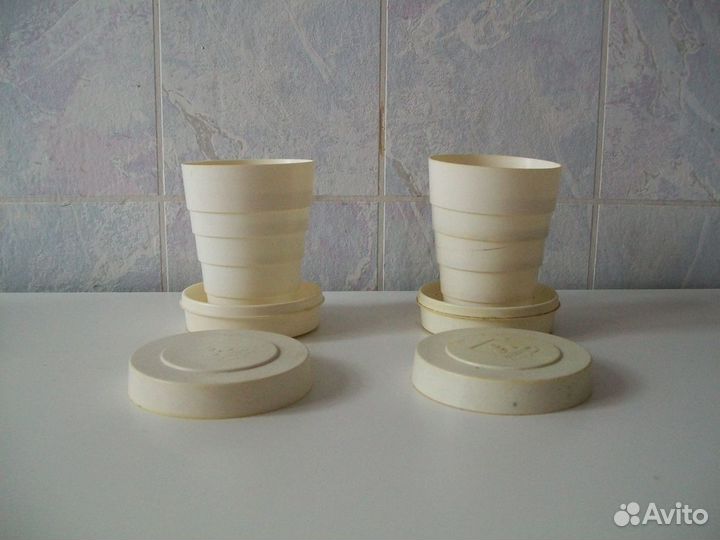 Стакан туристический, складной, винтаж, СССР