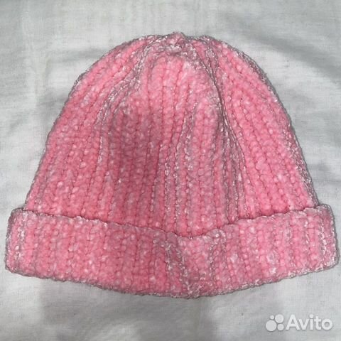 Шапка вязаная ручная работа