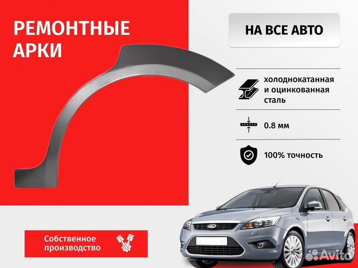 Ремонтная арка Ford Focus 1