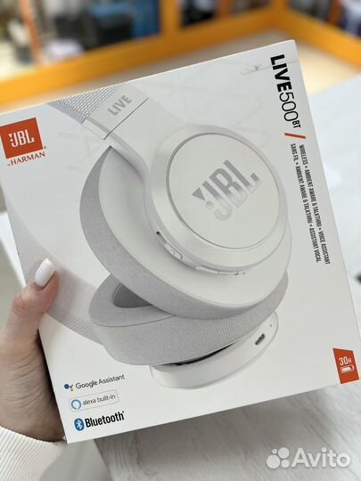 Беспроводные наушники jbl live 500