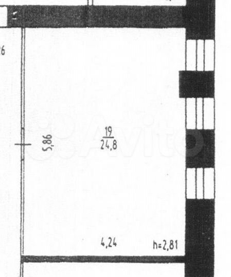 Сдам помещение свободного назначения, 24.8 м²