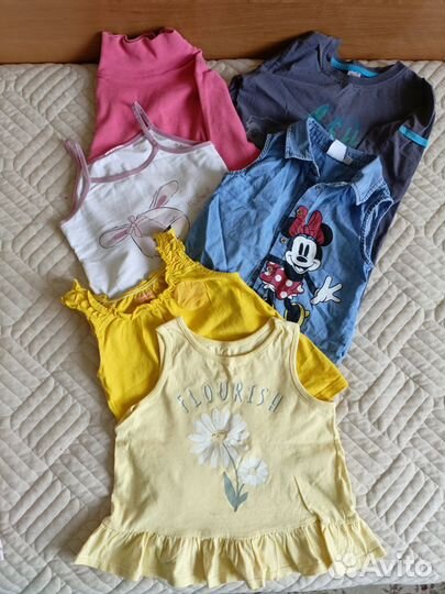 Вещи пакетом на девочку 92 98 104