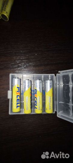 Аккумулятор ааа Pikcell 1000 ma + фирменный бокс