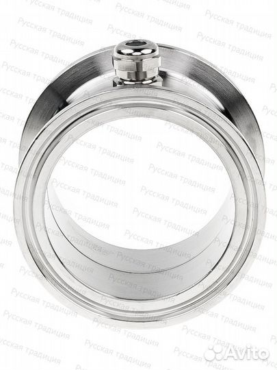 Мини царга с ниппелем под термометр, 2 дюйма