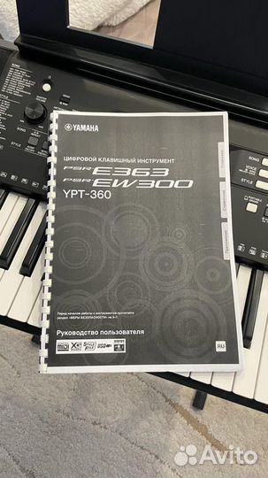 Синтезатор yamaha PSR E363