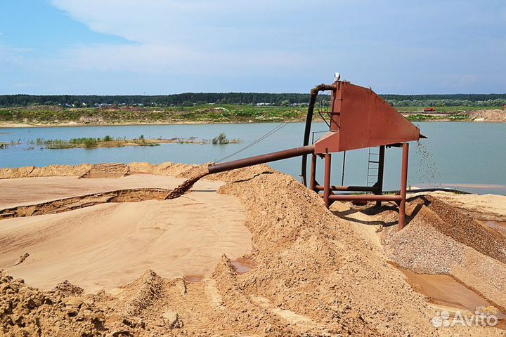 Песок строительный