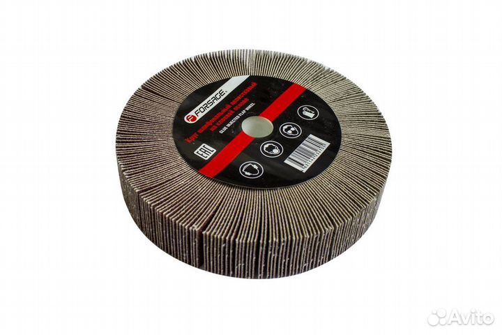 Круг лепестковый зачистной 125x25x16мм (Grit 60) F