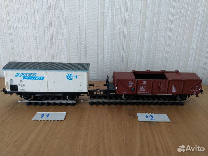 Товарные вагоны (модели жд 16,5мм но)