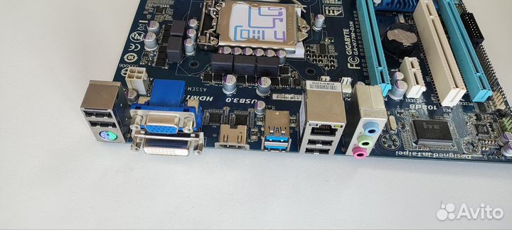 Материнская плата LGA1155 GA-H77M-D3H