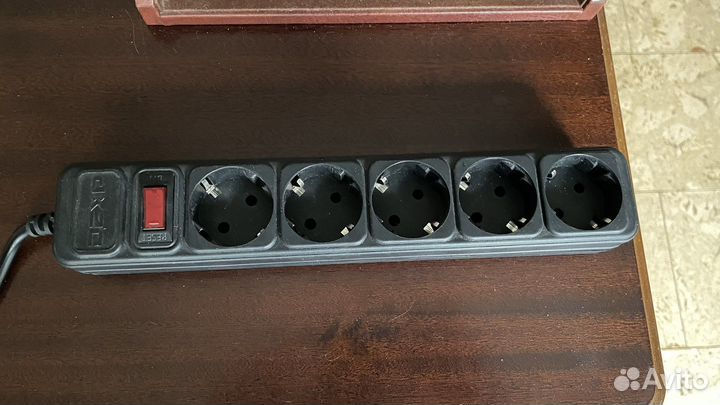 Удлинитель/сетевой фильтр Dexp 5 розеток