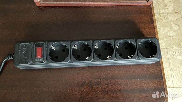 Удлинитель/сетевой фильтр Dexp 5 розеток