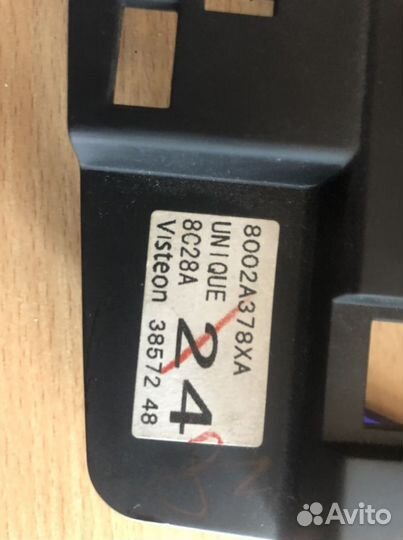 Панель управления 8002А378ха Mitsubishi lancer X