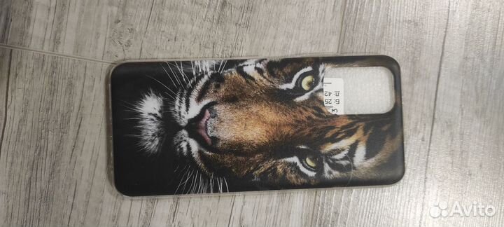 Чехол Тигр на xiaomi redmi note 10