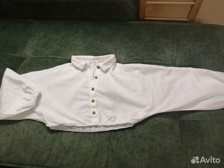 Рубашка укороченная д девочки