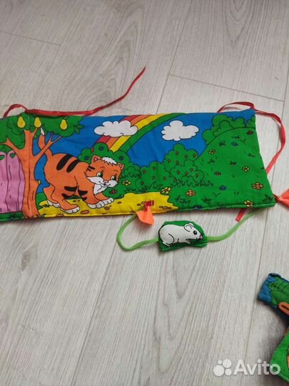 Мягкие книги-развивашки для малышей