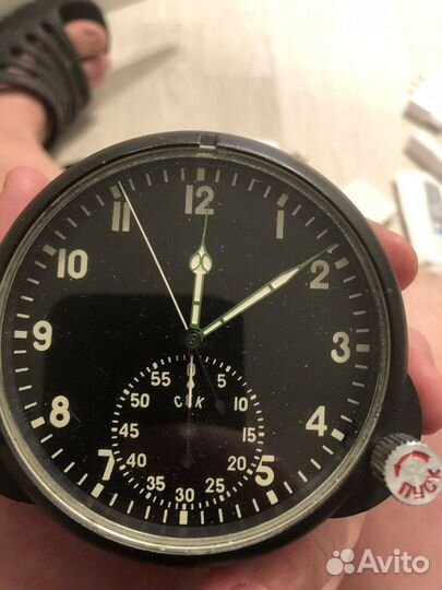 Авиационные часы 60чп в идеальном состоянии