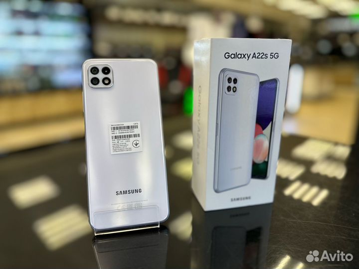 New Смартфон Samsung Galaxy A22s 5G 4/128Gb White