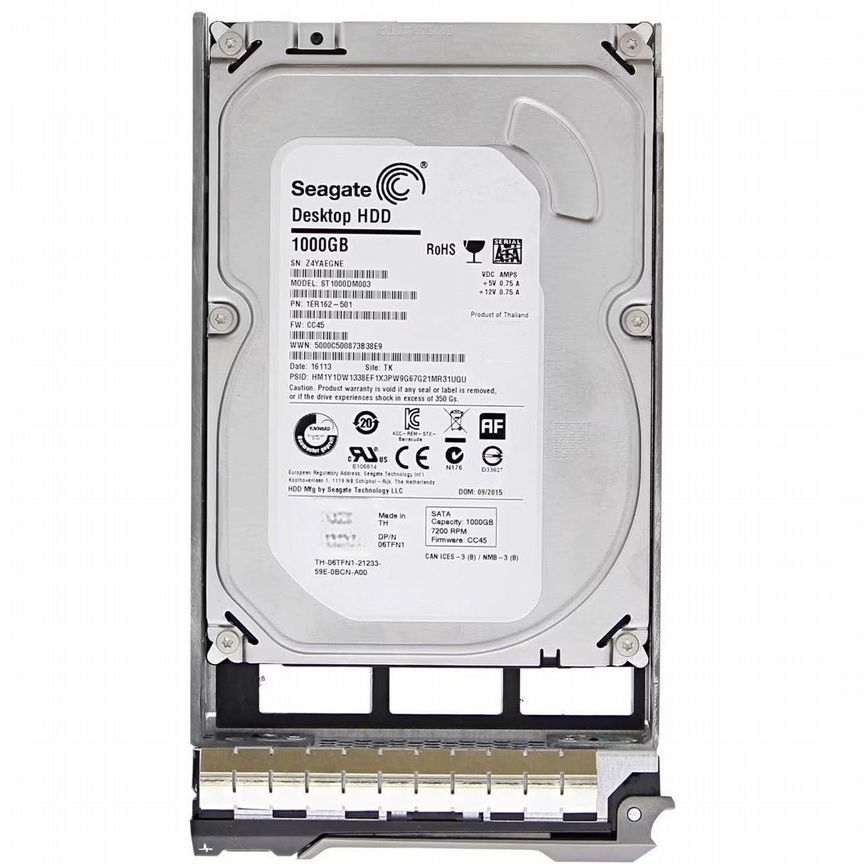 [6TFN1] Жесткий Диск Dell 1tb Sata3 3,5" Hdd 6tfn1