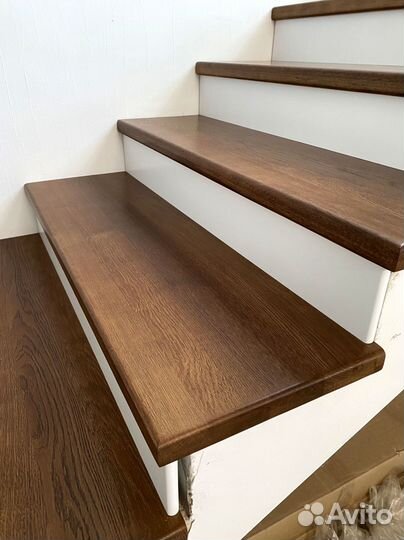 Ступень для лестницы из дуба, бука, ясеня