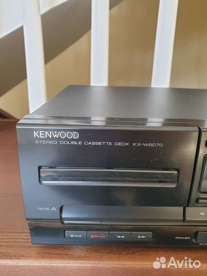 Касетная дека kenwood kx w60-70
