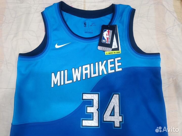 Майка Milwaukee Bucks Nike NBA 20-21(S)