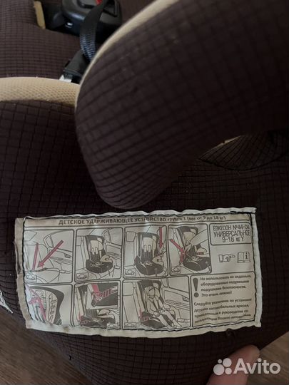 Автокресло от 15 кг до 36