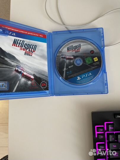 Игра на ps4 Need for Speed rivals