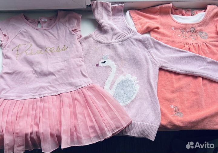 Вещи пакетом на девочку 4-5 лет