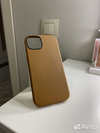 Чехол на iPhone 13 кожаный k-doo